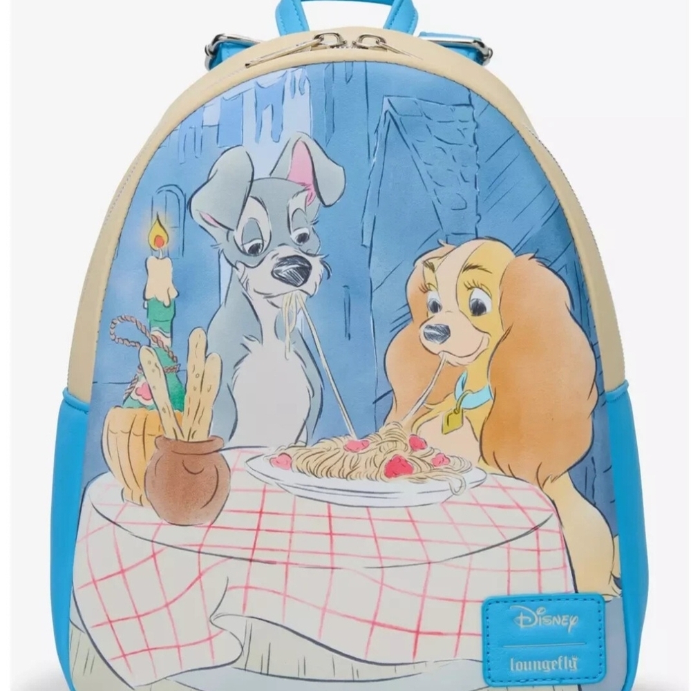 Disney Loungefly Lady and the Tramp Backpack